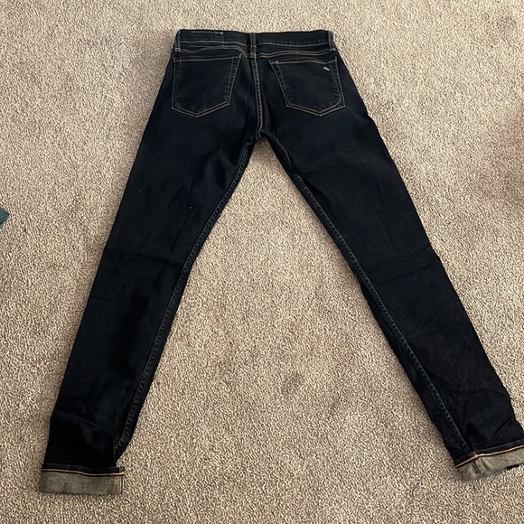 Size 39 Rag & Bone New York Standard Issue Fit 1, skinny leg. - Picture 3 of 5